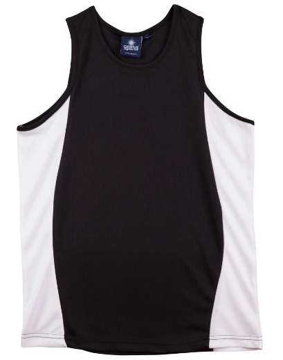 Picture of Winning Spirit, Kids Truedry Contrast Mesh Singlet